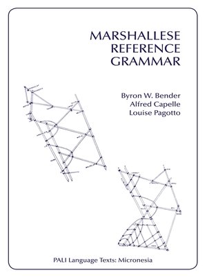 cover image of Marshallese Reference Grammar